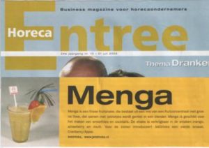 artikel over menga in entree