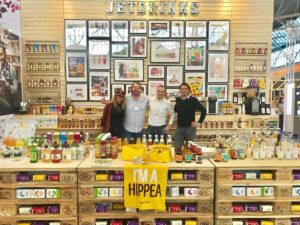 Jetdrinks op een beurs