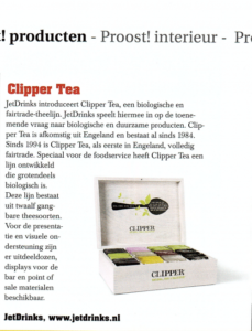 artikel over clipper tea